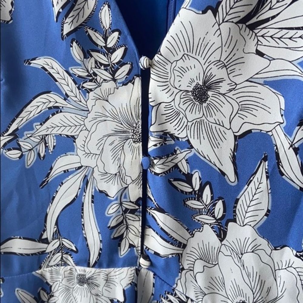 Lovers + Friends Blue Floral Cassidy Riviera Dress - Picture 7 of 12